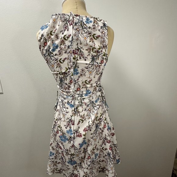 H&M Floral Side Tie Summer Dress - Picture 3 of 4